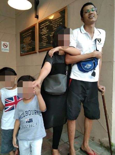 Father of three young children left jobless for a year after minor stroke