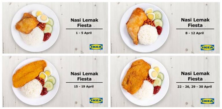 IKEA Singapore to have Nasi Lemak on its menu from April 