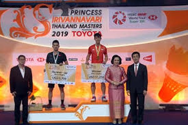 Malaysian born Singaporean Loh Kean Yew beats Olympic Champ Lin Dan and wins Thailand Open