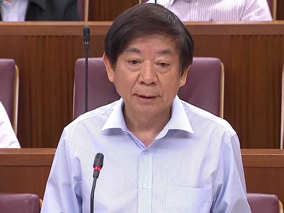 Khaw: 33.4% of taxi drivers are of retirement age of 60-74