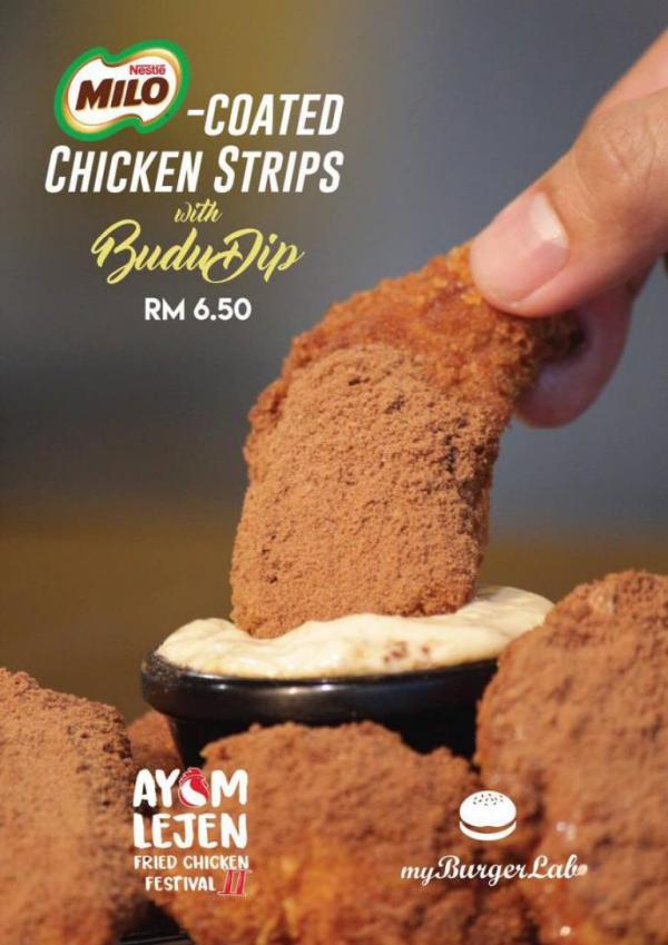 Milo coated chicken strip sold out in Malaysia event, who would have thought?