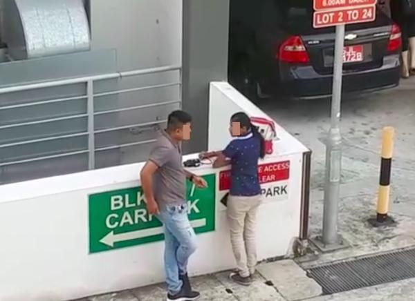 Man alleges NEA officers smoked and littered at building before going in to catch smokers