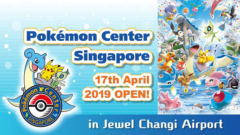 Pokemon fans rejoice! Pokemon Centre at Jewel Changi opening on April 17
