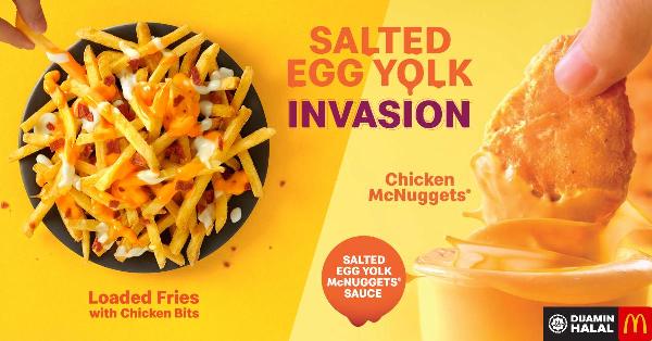 McDonald's Malaysia now have salted egg sauce for nuggets, when is Singapore's turn?