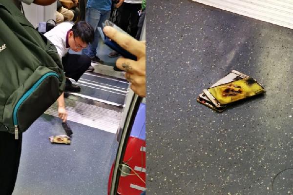 Commuters evacuated from train at Dhoby Ghaut as passenger's phone emits smoke